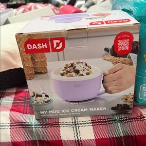 Dash Purple My Mug Ice Cream Maker